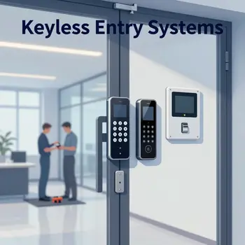 Professional commercial locksmith technician from Locksmith Springfield servicing businesses